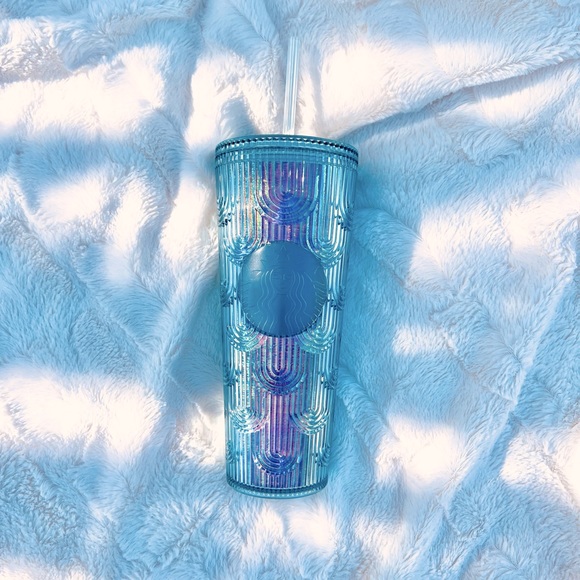 Starbucks Tumbler (24oz)                                 Iridescent Teal - Picture 2 of 2